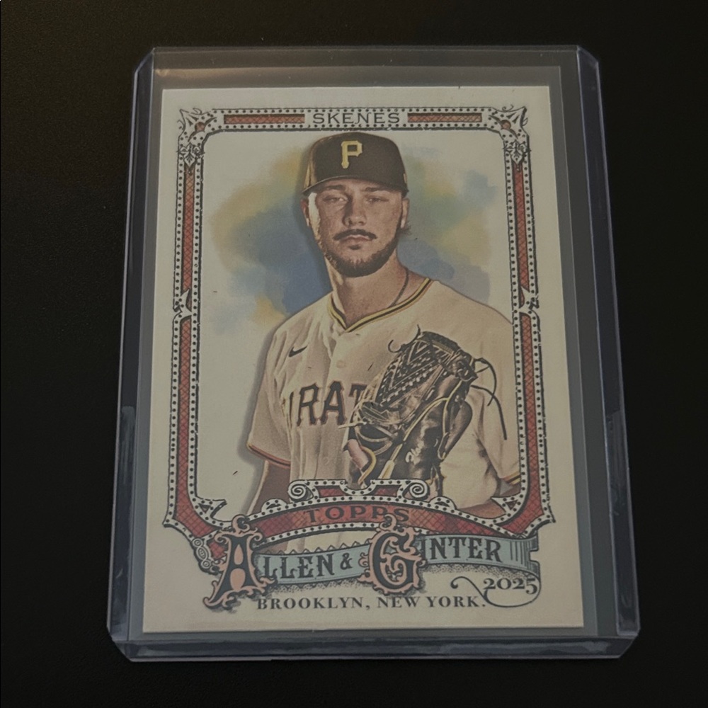 Paul Skenes Topps Allen & Ginter Card - Pittsburgh Pirates